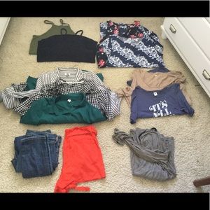 Huge Lot of Old Navy Clothes Size L